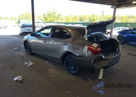 2019 Toyota Corolla Le z USA, uszkodzony, nr VIN 2T1BURHE5KC141740